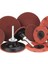 100 Adet Zımpara Diski Roloc 50MM 40 60 80 120 Grit Zımpara Kağıdı Disk Taşlama Aşındırıcı Döner Aletler Aksesuarları (Yurt Dışından) 2