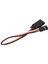 Walfront 10 Adet 3 Pin Servo Sürücü Uzatma Kablosu Jr Konektörü Pirinç Pvc Tel Helikopter Bağlantısı Için (Yurt Dışından) 3