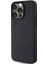 iPhone 15 Pro Max Kılıf Mercedes-Benz Orjinal Lisanslı Magsafe Şarjlı Desenli ve Logolu Deri Siyah 2