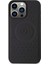 iPhone 15 Pro Max Kılıf Mercedes-Benz Orjinal Lisanslı Magsafe Şarjlı Desenli ve Logolu Deri Siyah 3