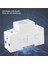 Din Raylı Tek Fazlı Wattmetre Güç Tüketimi Watt Elektronik Enerji Ölçer Kwh 5-80A 230V Ac 50Hz Sıfırlama Fonksiyonlu (Yurt Dışından) 4