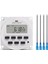 Sınotımer 1 Set TM618SH-2 Saniye Kontrolü Saniyeye Kadar Doğru 4 10CM Kablo Terminali ile 220V Zamanlayıcı (Yurt Dışından) 1