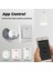 Rovf - Akıllı Kablosuz Anahtar - Mini Işık Anahtarları - 2 Yollu Modül Açık/kapalı Işık - 16A - WIFI+RF433 - Siyah - Google Home Alexa Için Çalışma (Yurt Dışından) 5