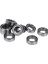 Nanlıy-20 Takım M2 x 20MM Uzun Altıgen Soket Tırtıllı Başlık Vidası Cıvata Somun ve 10 Adet Mühürlü Metal Korumalı Metrik Radyal Rulman (Yurt Dışından) 4