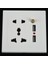 Eıtgzwas 3x 2.1A Çift USB Duvar Şarj Soketi Adaptörü Evrensel Çıkış Paneli Akıllı Anahtarı (Yurt Dışından) 5