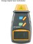 Fotoelektrik Takometre DT2234C+ El Tipi LCD Dijital Mini Lazer Takometre Gri Turuncu Pilsiz (Yurt Dışından) 4