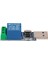 HW667 Seri Port Kontrol Rölesi/kurulu Mcu Bilgisayar USB Kontrol Anahtarı Pl Jog Kendinden Kilitlemeli (Yurt Dışından) 2
