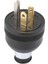 NEMA5-15P 15A 125V Abd Güç Fişi Düz Blade 2 Kutuplu Konnektör (Yurt Dışından) 1