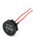 Araba Motosiklet Su Geçirmez LED Dijital Ekran Voltmetre 12V-24V Dc (Yurt Dışından) 3