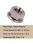 Adet M10 x 1.25MM Kaymaz Tc4 Ium Ti Flanşlı Somun Bisiklet Motosiklet Vidaları Vida Bağlantı Elemanı (Yurt Dışından) 5