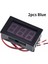 Ayak Koltukac 70-500V Voltmetre Aracı 110V 220V Dıy Kırmızı Yeşil Mavi 2 Telli Ekran 0.56 LED Dijital Voltmetre (Yurt Dışından) 2