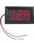 Ma DC4.5V-30.0V 0.56IN 2 Telli LED Dijital Voltmetre Gerilim Ölçer Araba Volt Test Cihazı-Kırmızı (Yurt Dışından) 1