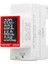 Din Raylı Elektrik Dijital Metre Güç Enerji Voltmetre Ampermetre Watt Kwh Sıfırlama Güç Tüketimi Wattmetre Monitör Ac 50V~300V (Yurt Dışından) 4