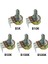 Ayak Kanepe 10PCS WH148 3pin Anahtarlı 15MM Viraj Ayağı 5k 10K 50K 100K 500K Potansiyometre (Yurt Dışından) 4