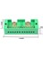 660V 30A Tek Fazlı 2'si 12 Çıkışlı Ölçüm Kutusu Fj6 Terminal Bloğu Bağlantı Kutusu Güç Dağıtım Terminali (2'si 12 Çıkışlı) (Yurt Dışından) 5