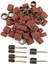 Jumbo 51 Parça Tamburlu Zımparalama Seti - Dremel'e Uyar - Kauçuk Tambur Mandrelleri Içerir - 1/2, 3/8 ve 1/4 Inç (Yurt Dışından) 3