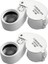 2x Kuyumcular Lens Camı Büyüteç 40X 25MM Göz Büyüteç 2 LED Işıklar (Yurt Dışından) 4