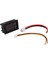 Dijital Gerilim Ölçer DC100V 10A Mavi+Kırmızı LED Amp Çift (Yurt Dışından) 1