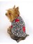 Animal Leo Print Sweat Red Sweat Köpek Kazağı Köpek Poları 1