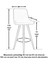 Esco Bar Sandalye - 75 cm 4