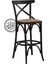 Thonet Bar Sandalye Siyah - 65 cm 1