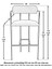 Boston Bar Sandalyesi Bronz - 75 cm 5