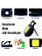 Mini LED Anahtarlık El Feneri Flash Mıknatıslı Su Geçirmez Şişe Açacaklı Kamp Işık Güçlü Parlak 3