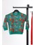 Yeşil Uzay Baskılı Erkek Çocuk Bisiklet Yaka Sweat Eşofman Takımı 2