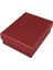 Bordo Sert Kolye& Mini Set Kutusu 24'lü Paket( Içi Süngerli ) 1
