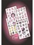 Sanrio Kuromi Hello Kitty 4 Sayfa 77 Etiket Planlayıcı Bullet Journal Telefon Sticker Set 1