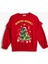 Sweatshirt Yılbaşı Temalı Uzun Kollu Bisiklet Yaka Şardonlu 1