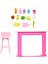 Barbie'nin Içecek Standı Aksesuarları HPT51 - Smoothie Bar 5