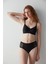 Siyah Hıghwaist Lace Period Slip Külot 1