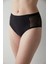 Siyah Hıghwaist Lace Period Slip Külot 2