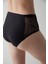 Siyah Hıghwaist Lace Period Slip Külot 3