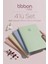 Note Midi Defter Dikişli 4'lü Set 1
