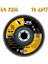 Kupa Katlı Flap Disk Zımpara A60 Kum - 10 Adet 1
