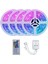 2835 Rgb Işık Şeridi 20M Esnek LED Işık Şeridi, 44 Tuşlu Uzaktan Kumanda + Gündüz Yatak Odası Için Denetleyici (Yurt Dışından) 1