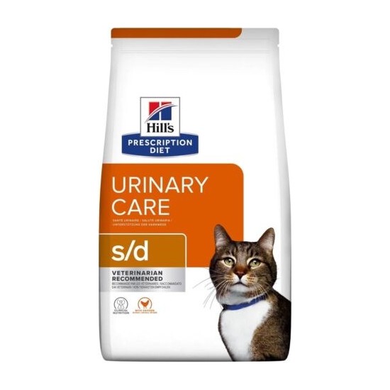 Hill's Urinary Care S/d Tavuk Aromalı Süper Premium Kedi Maması 1.5 kg