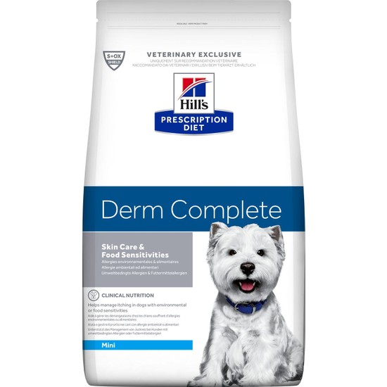Hill's Hill's Derm Complete Mini Irk Köpek Maması 1 kg