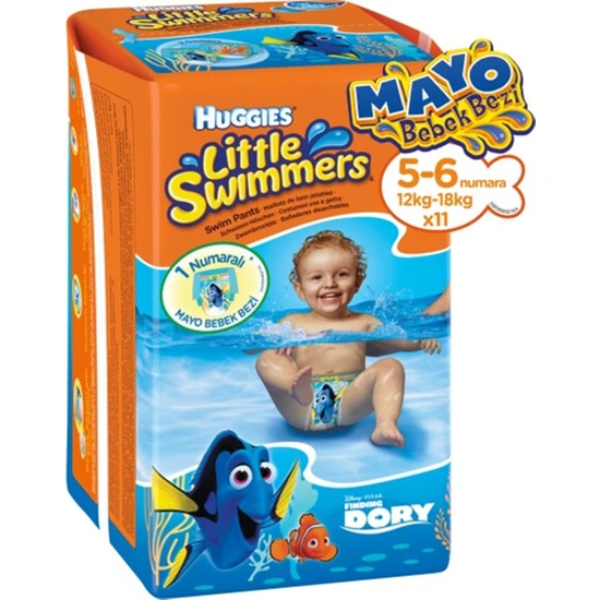 Huggies Little Swimmers Mayo Bebek Bezi Large 12-18 Kg