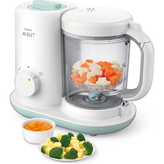 Philips Avent SCF862/02 2'si 1 Arada Buharlı Pişirici Blender