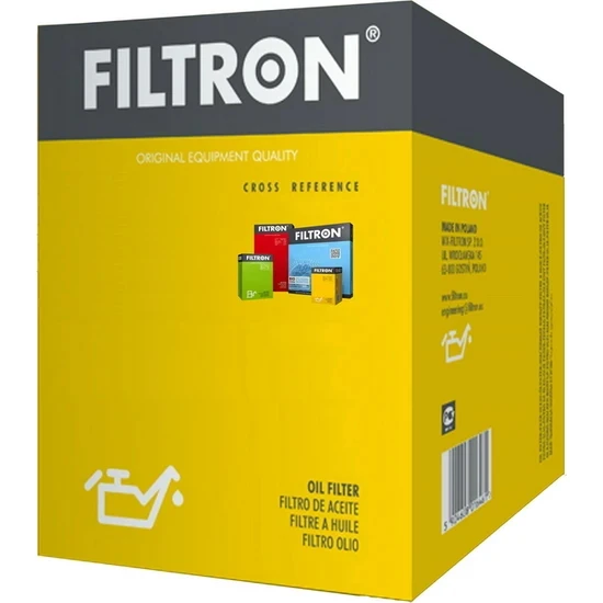 Filtron Honda Hr-V 1.6 16V 77KW 105HP Filtron OP575 Yağ Filtresi