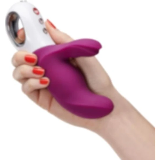 Ada marketing 17 cm G-Spot Vibratör Şarj Edilebilir Mor Premium Cinsel Oyuncak