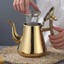 B Altın 1.5l 1/1.5/2l Çaydanlık Filtreli Altın Kalın Paslanmaz Çelik Su Isıtıcısı Otel Cezve Restoran Indüksiyon Ocak Çaydanlık (Yurt Dışından) 3