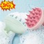 2 Adet Yeşil Saç Masaj Tarak Silikon Şampuan Saç Derisi Kafa Vücut Saç Derisi Masaj Fırçası Saç Yıkama Tarağı Duş Fırçası Banyo Spa Masaj Fırçası (Yurt Dışından) 2
