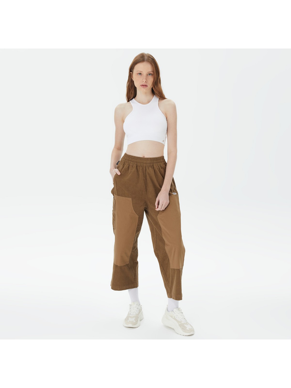 Puma Downtown Corduroy Kadın Eşofman Altı 62145763 - Görsel 4