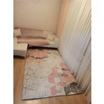 Espical Home Ipek Kadife Kumaştan Lastikli Halı Örtüsü