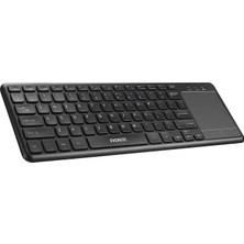 Everest EKW-155 Siyah Toucpad Mouse Us Layout + Kablosuz Klavye