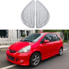Sunshinee Araba Şeffaf Abajur Kafa Işık Lambası Kapağı Cam Lamba Gölge Ön Far Kabuk Honda Fit Hatchback 03-07 (Yurt Dışından)